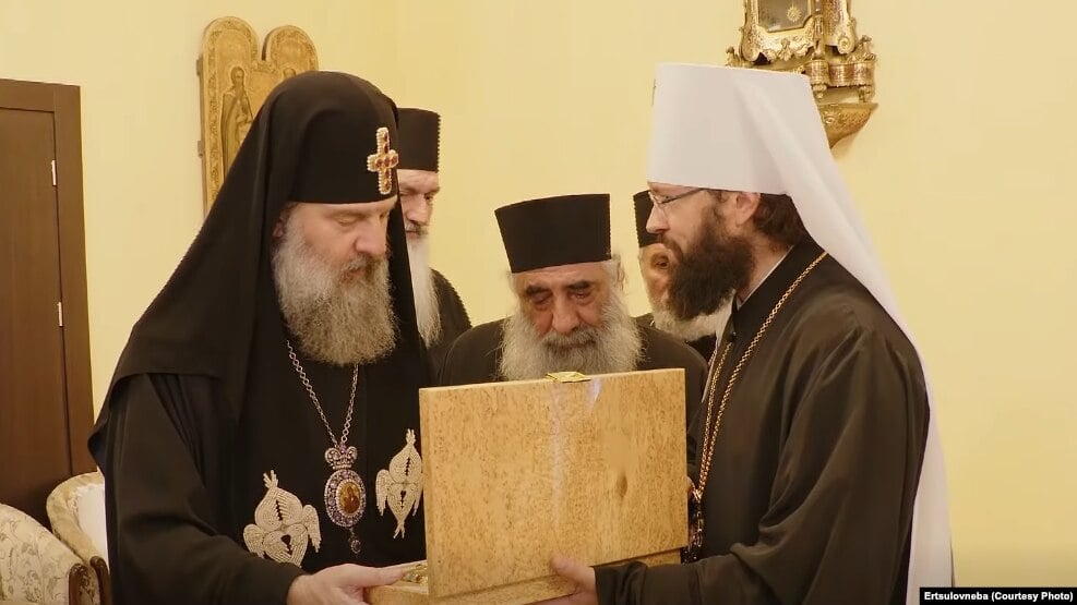 «России совершенно невыгодно сослужение Патриарха Грузии с Вселенским патриархом»
